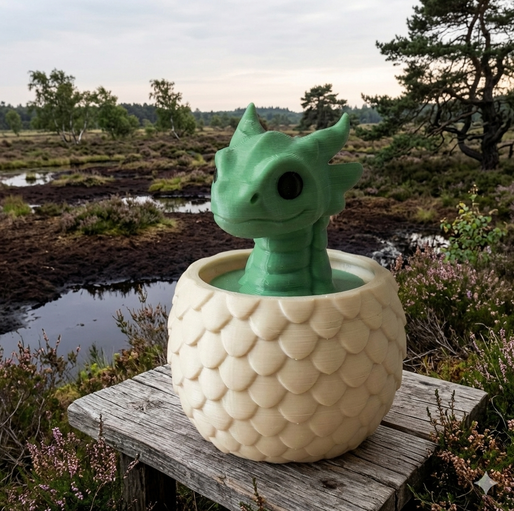 Drakenei in Peel-landschap